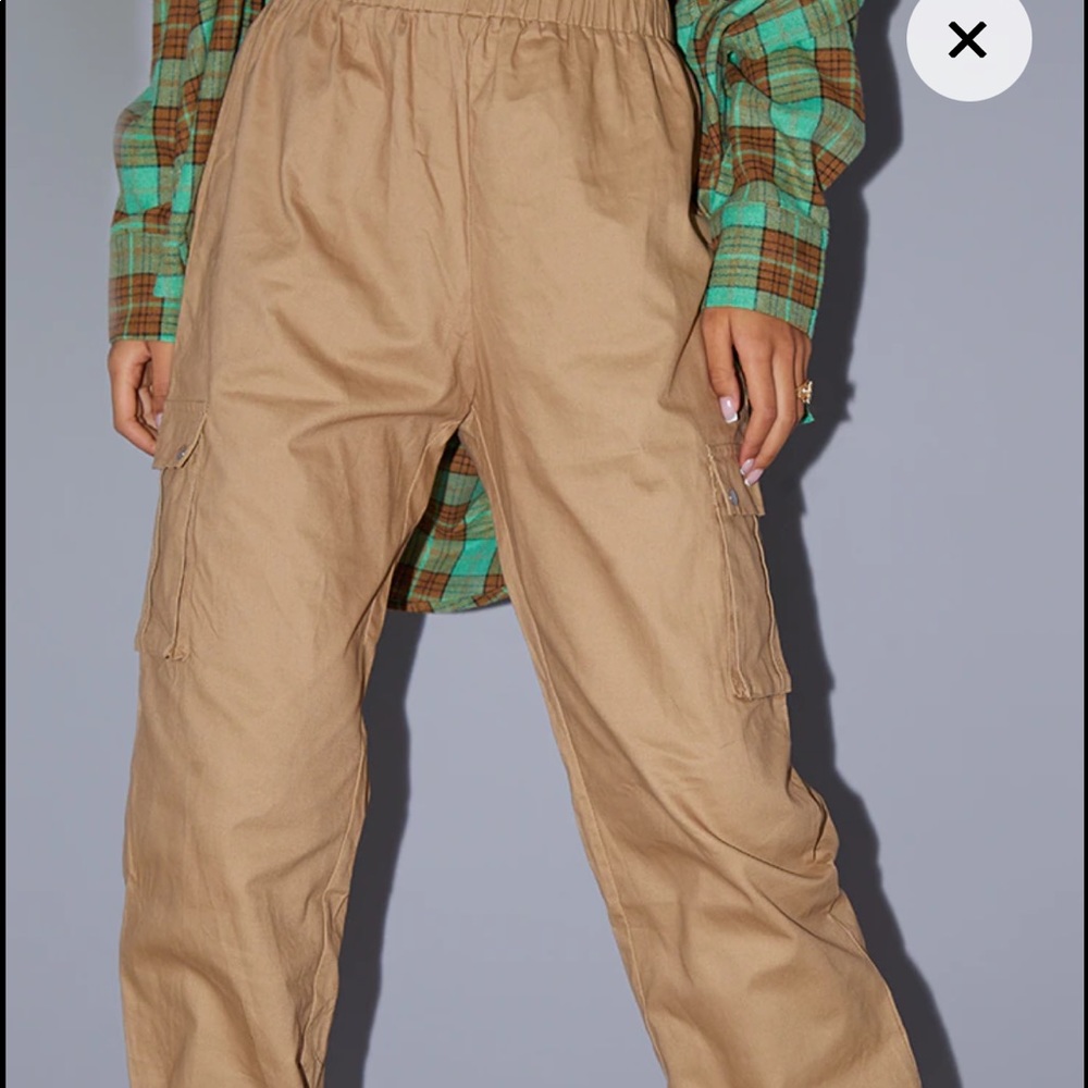 Tall stone pocket detail cargo pants